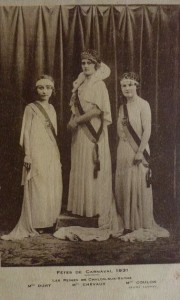 16 Chalon_Reines du Carnaval 1931. 16 Chalon_Reines du Carnaval 1931.