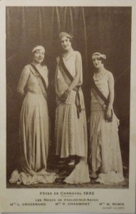 17 Chalon_Reines du Carnaval 1932. 17 Chalon_Reines du Carnaval 1932.