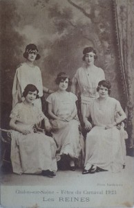 9 Chalon_les reines du Carnaval 1923. 9 Chalon_les reines du Carnaval 1923.