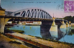 Chalon pont Jean Richard 10. Chalon pont Jean Richard 10.
