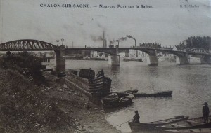 Chalon pont Jean Richard 8. Chalon pont Jean Richard 8.