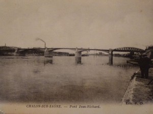 Chalon pont Jean Richard 9. Chalon pont Jean Richard 9.