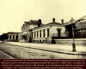 Gare_Chalon-Obélisque PLM construit en 1848. Gare Chalon-Obélisque PLM construit en 1848.