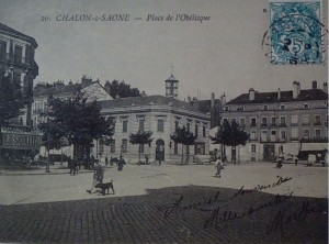 Chalon_Place de l’obélisque.