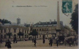 Chalon_Place de l’obélisque.