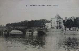 Chalon_Pont de la Genise. 3 Chalon Pont de la Genise. 3